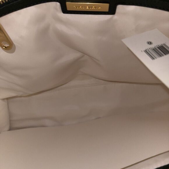 Tory Burch Ella Ivory Daisy Print Nylon Leather Tote Bag NWT - Picture 5 of 9